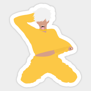 Model Mammon Colored Silhouette Sticker